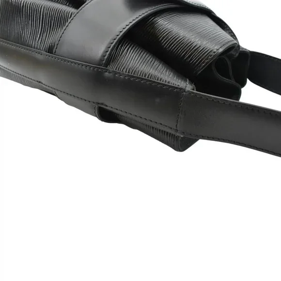 LOUIS VUITTON  Sac D'Epaule PM Epi Leather Bucket Bag Black - Picture 6 of 11